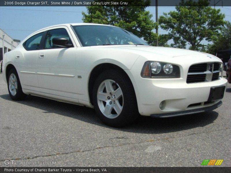 Stone White / Dark Slate Gray/Light Slate Gray 2006 Dodge Charger SXT