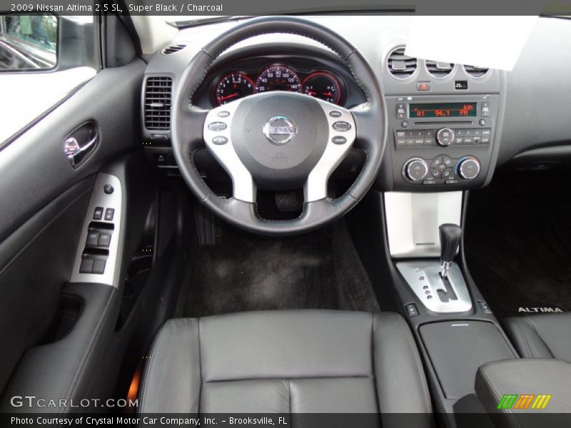 Super Black / Charcoal 2009 Nissan Altima 2.5 SL