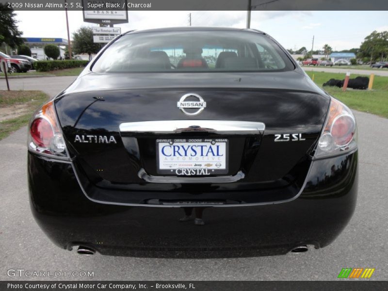 Super Black / Charcoal 2009 Nissan Altima 2.5 SL