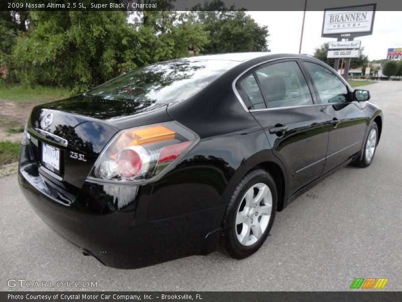 Super Black / Charcoal 2009 Nissan Altima 2.5 SL