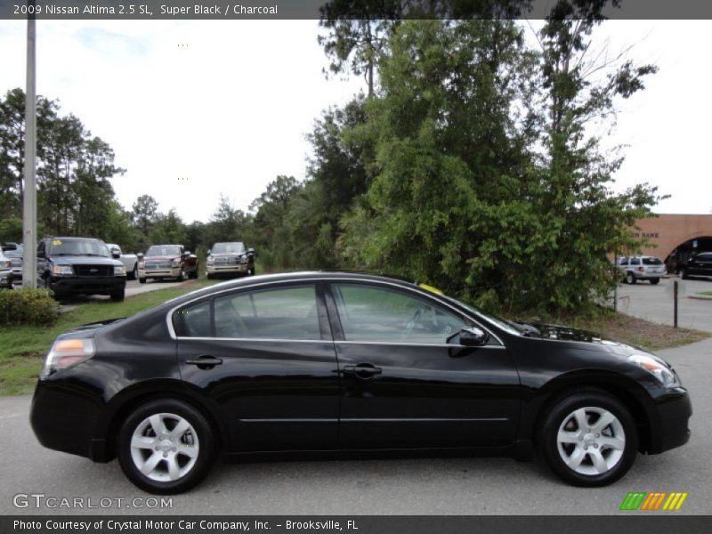 Super Black / Charcoal 2009 Nissan Altima 2.5 SL