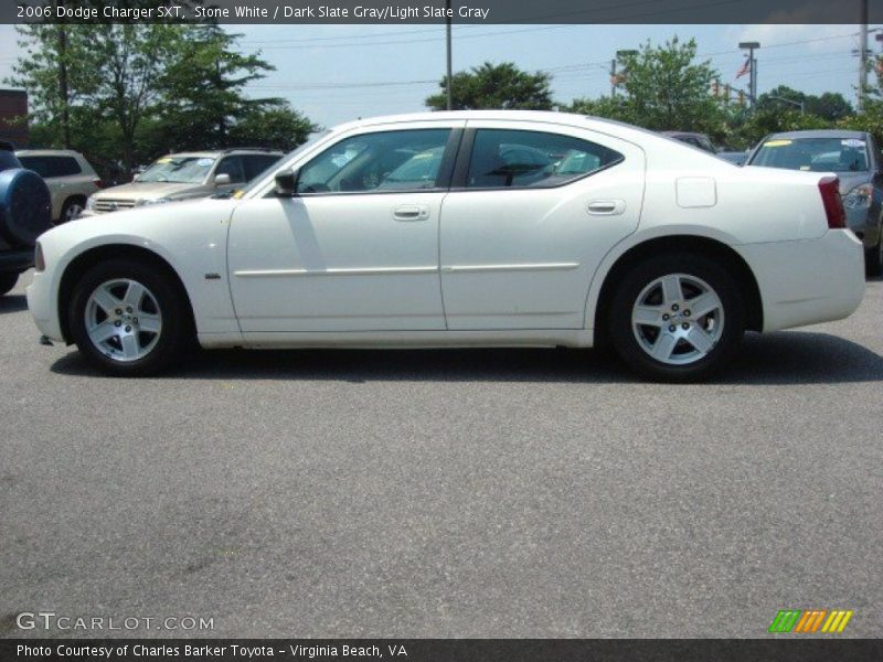 Stone White / Dark Slate Gray/Light Slate Gray 2006 Dodge Charger SXT