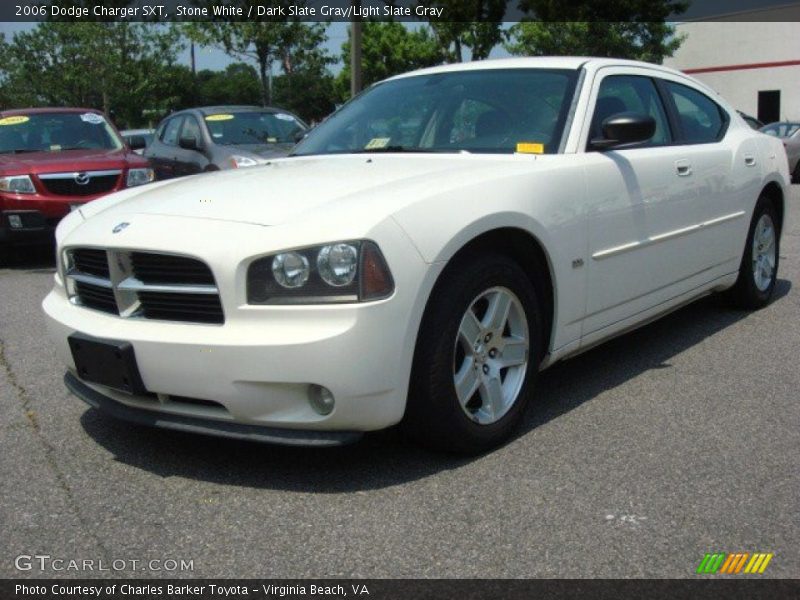Stone White / Dark Slate Gray/Light Slate Gray 2006 Dodge Charger SXT
