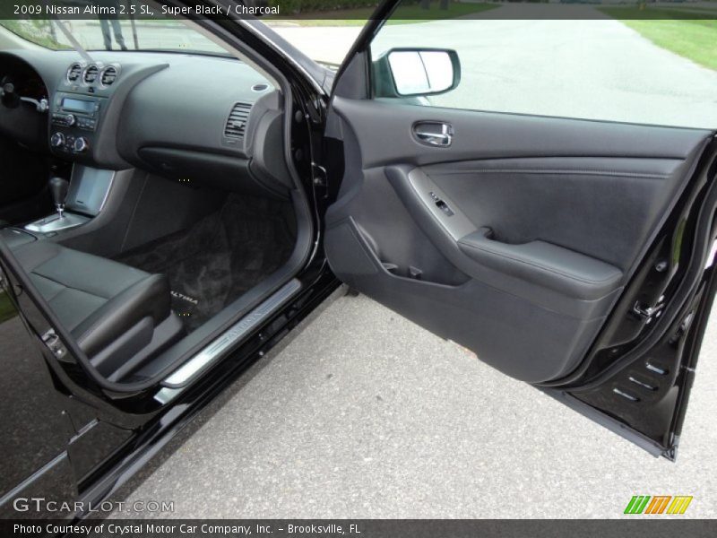 Super Black / Charcoal 2009 Nissan Altima 2.5 SL