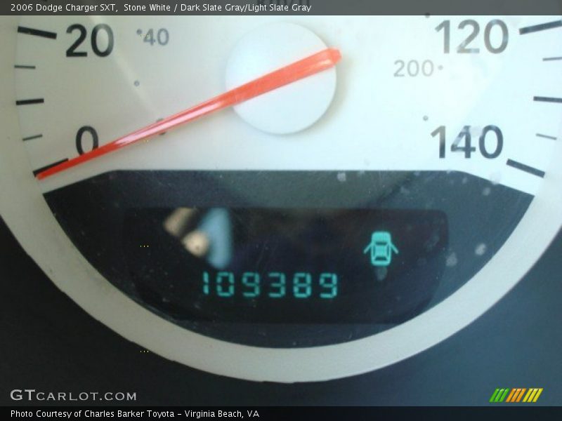 Stone White / Dark Slate Gray/Light Slate Gray 2006 Dodge Charger SXT