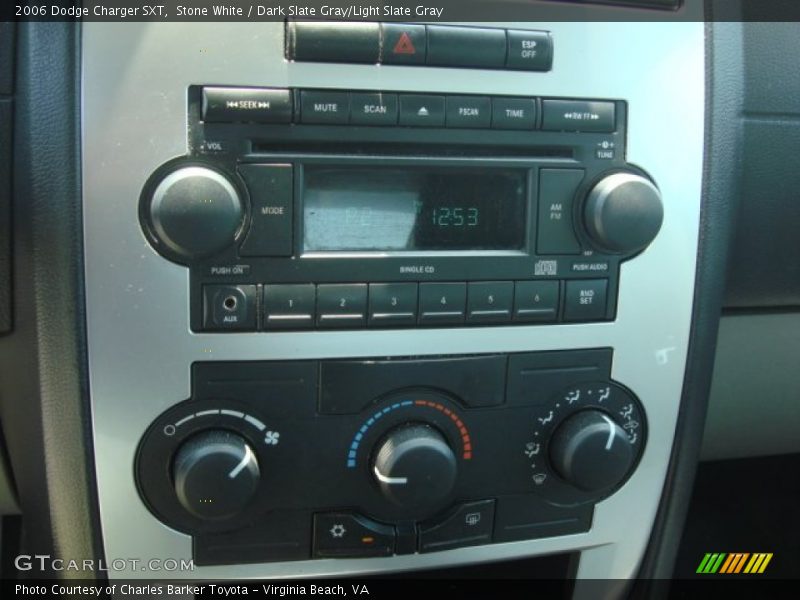 Stone White / Dark Slate Gray/Light Slate Gray 2006 Dodge Charger SXT