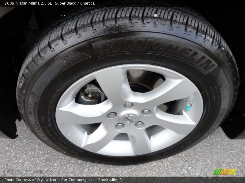Super Black / Charcoal 2009 Nissan Altima 2.5 SL
