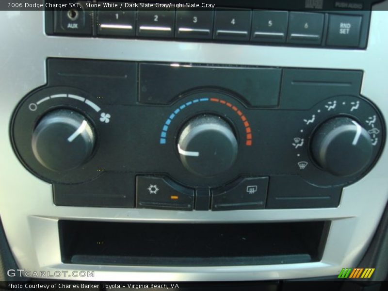 Stone White / Dark Slate Gray/Light Slate Gray 2006 Dodge Charger SXT