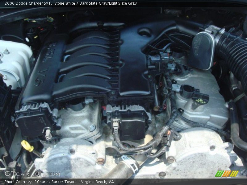 Stone White / Dark Slate Gray/Light Slate Gray 2006 Dodge Charger SXT