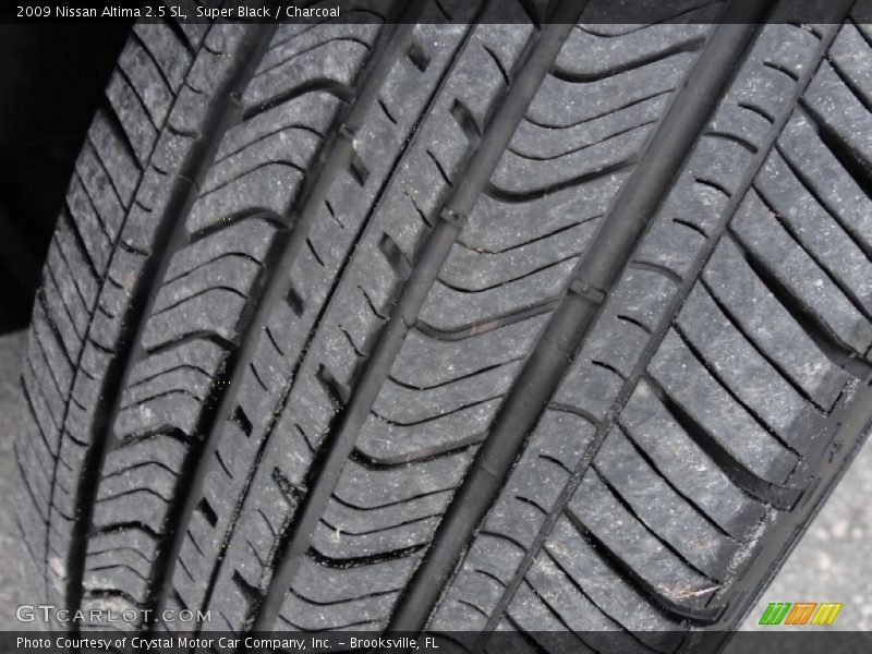 Super Black / Charcoal 2009 Nissan Altima 2.5 SL