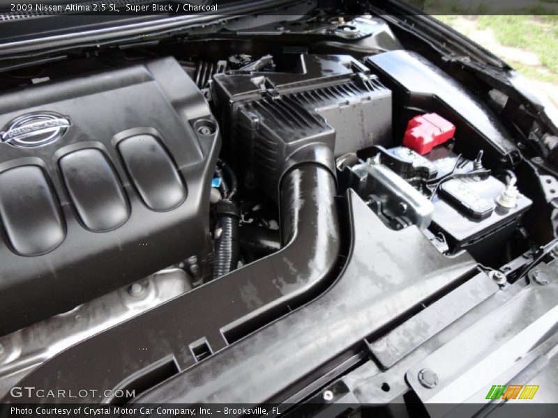 Super Black / Charcoal 2009 Nissan Altima 2.5 SL