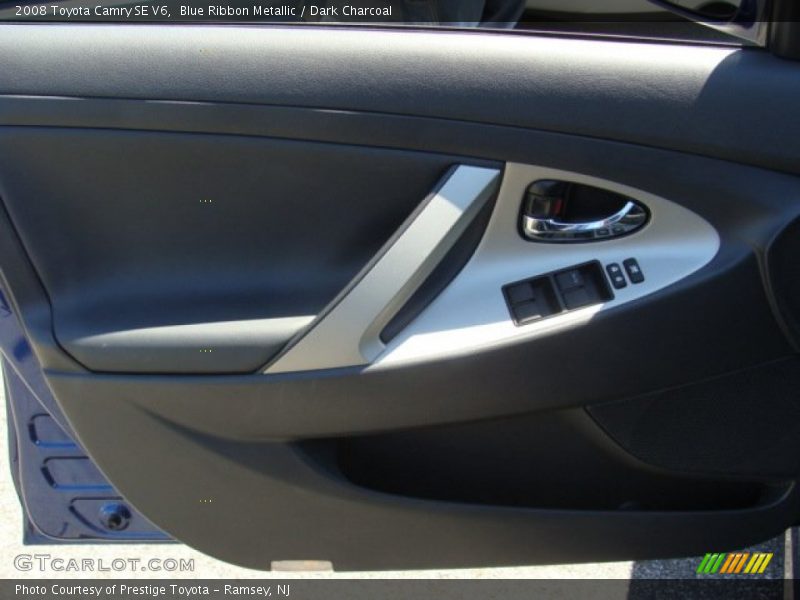 Blue Ribbon Metallic / Dark Charcoal 2008 Toyota Camry SE V6