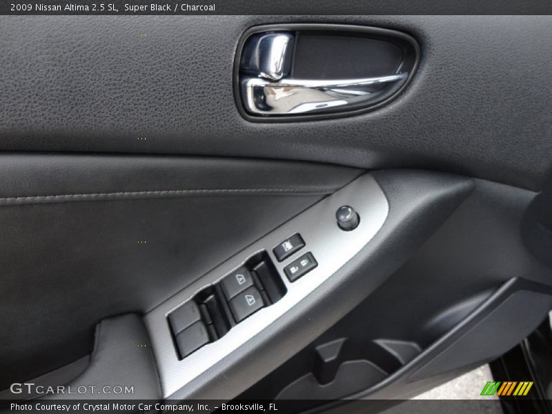 Super Black / Charcoal 2009 Nissan Altima 2.5 SL