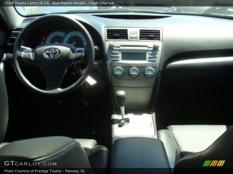 Blue Ribbon Metallic / Dark Charcoal 2008 Toyota Camry SE V6