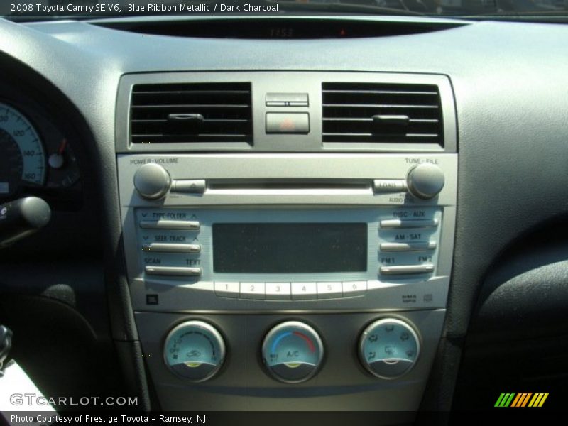 Blue Ribbon Metallic / Dark Charcoal 2008 Toyota Camry SE V6