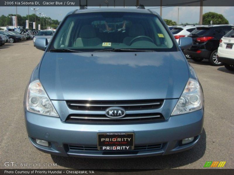 Glacier Blue / Gray 2006 Kia Sedona EX
