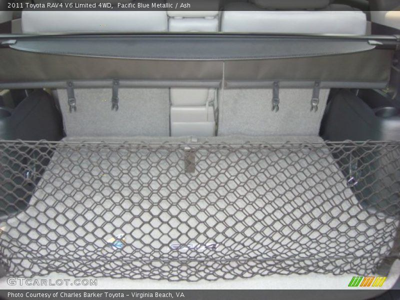 Pacific Blue Metallic / Ash 2011 Toyota RAV4 V6 Limited 4WD