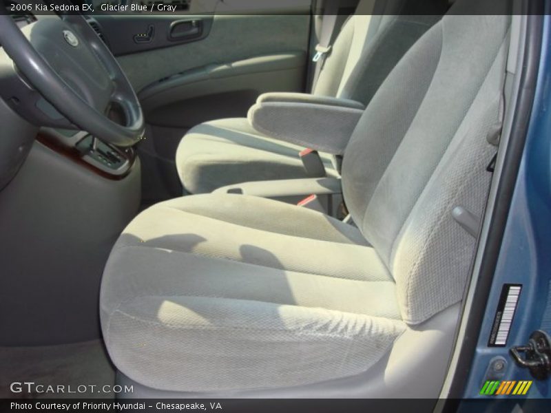 Glacier Blue / Gray 2006 Kia Sedona EX