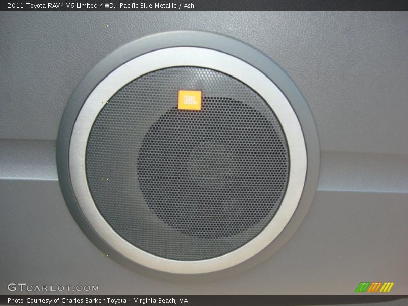 Pacific Blue Metallic / Ash 2011 Toyota RAV4 V6 Limited 4WD