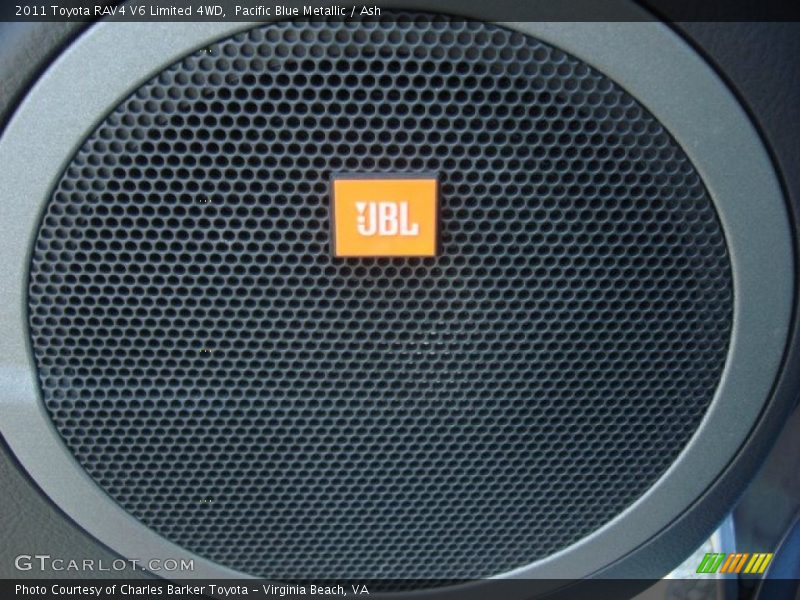 Pacific Blue Metallic / Ash 2011 Toyota RAV4 V6 Limited 4WD