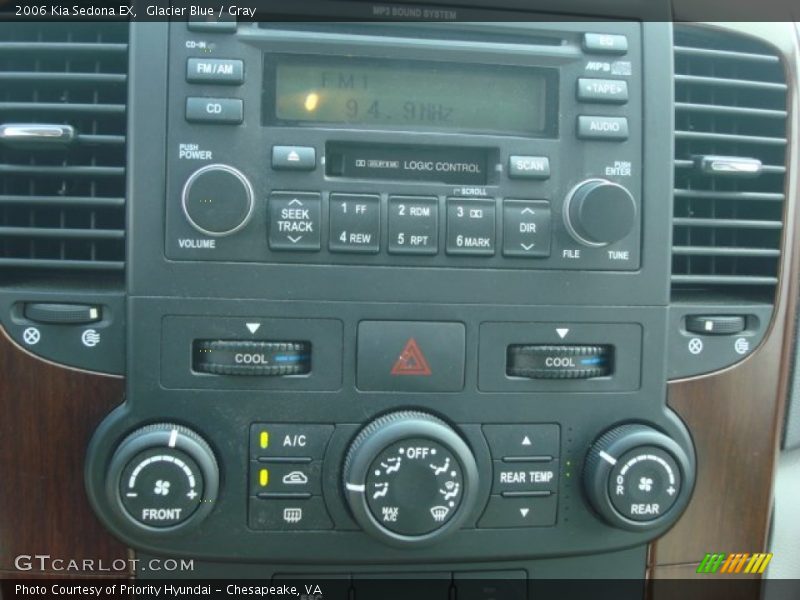 Glacier Blue / Gray 2006 Kia Sedona EX
