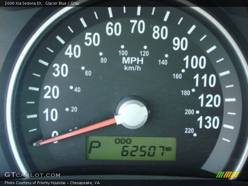 Glacier Blue / Gray 2006 Kia Sedona EX