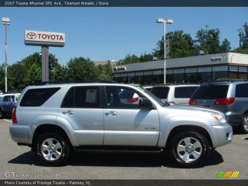 Titanium Metallic / Stone 2007 Toyota 4Runner SR5 4x4