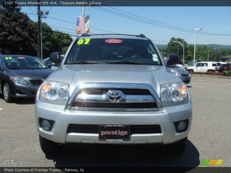 Titanium Metallic / Stone 2007 Toyota 4Runner SR5 4x4