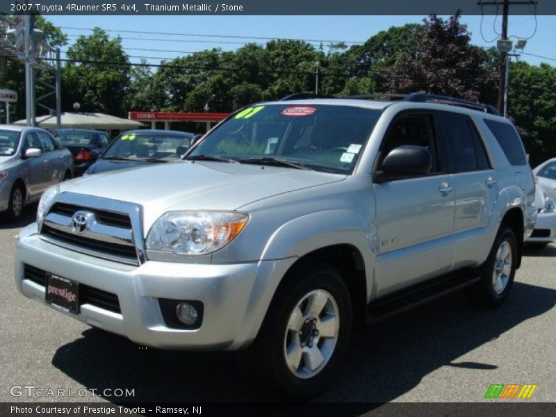 Titanium Metallic / Stone 2007 Toyota 4Runner SR5 4x4