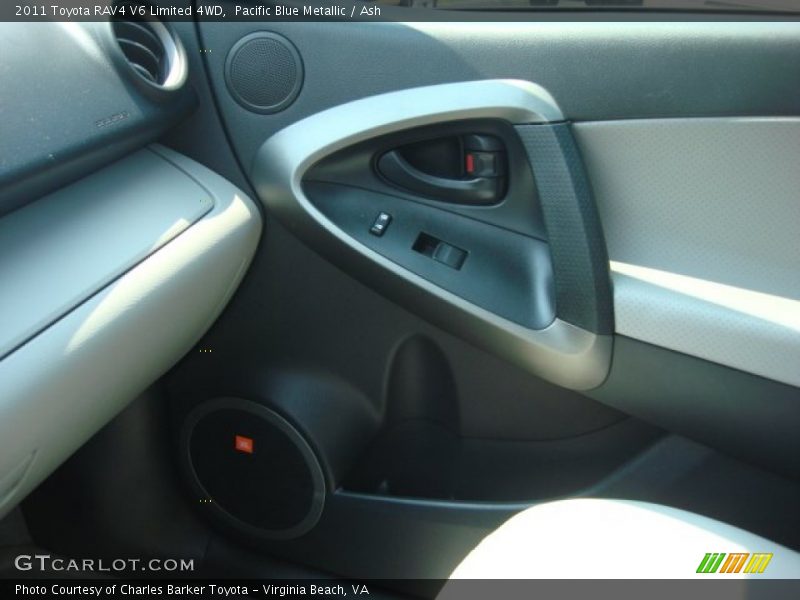 Pacific Blue Metallic / Ash 2011 Toyota RAV4 V6 Limited 4WD