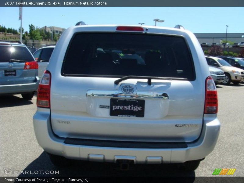 Titanium Metallic / Stone 2007 Toyota 4Runner SR5 4x4