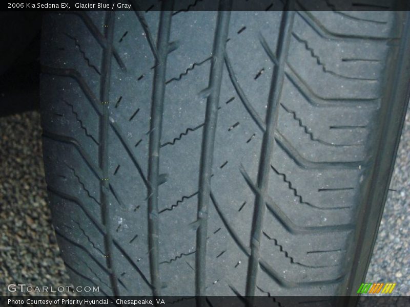 Glacier Blue / Gray 2006 Kia Sedona EX