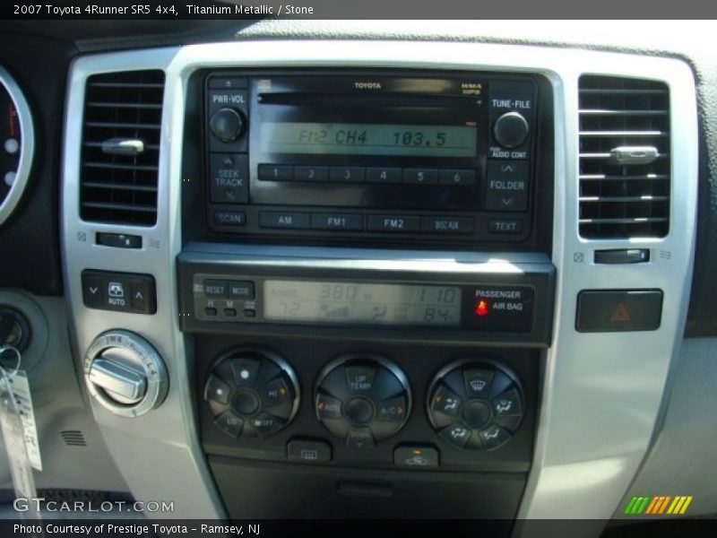Titanium Metallic / Stone 2007 Toyota 4Runner SR5 4x4
