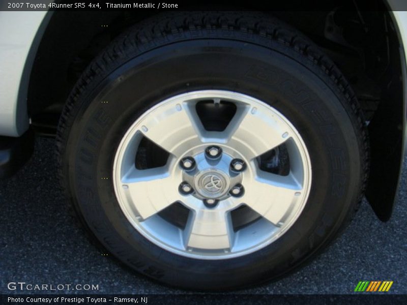 Titanium Metallic / Stone 2007 Toyota 4Runner SR5 4x4