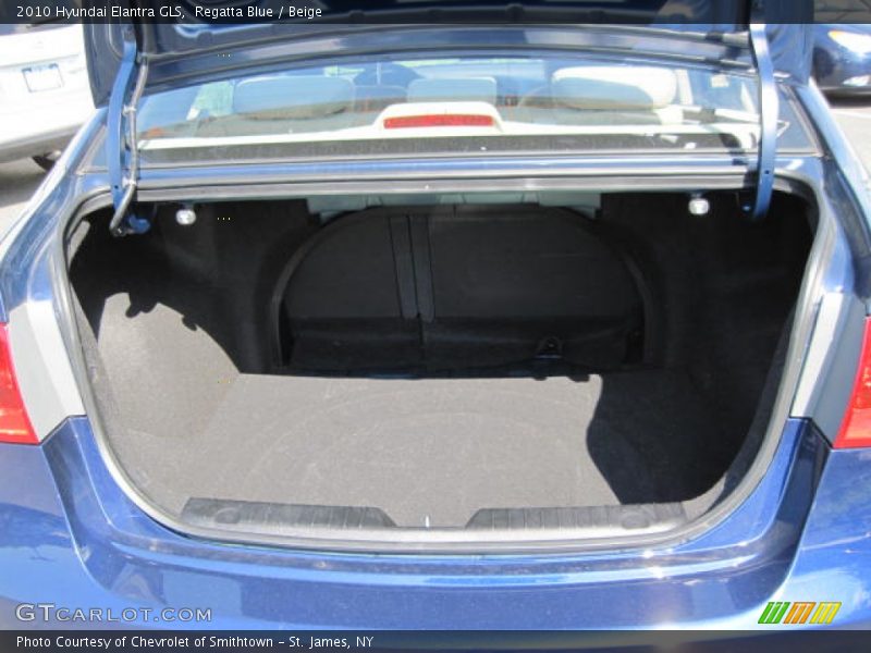 Regatta Blue / Beige 2010 Hyundai Elantra GLS