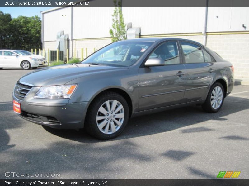 Willow Gray / Gray 2010 Hyundai Sonata GLS