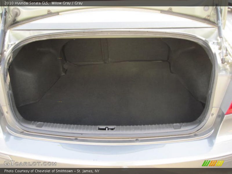 Willow Gray / Gray 2010 Hyundai Sonata GLS
