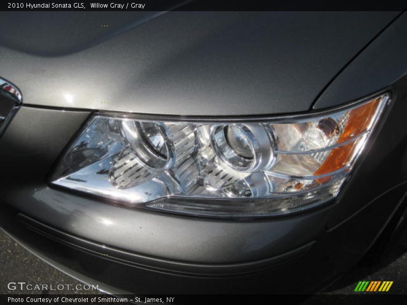 Willow Gray / Gray 2010 Hyundai Sonata GLS