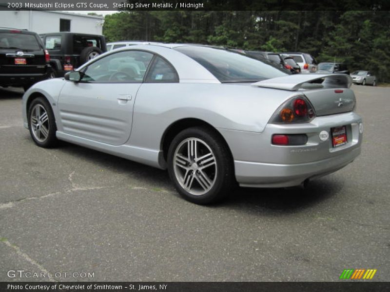 Sterling Silver Metallic / Midnight 2003 Mitsubishi Eclipse GTS Coupe