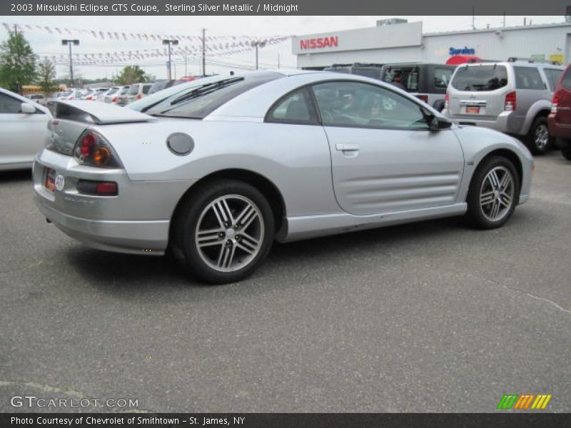 Sterling Silver Metallic / Midnight 2003 Mitsubishi Eclipse GTS Coupe