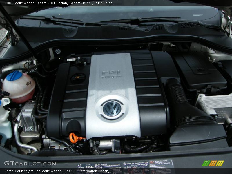 Wheat Beige / Pure Beige 2006 Volkswagen Passat 2.0T Sedan