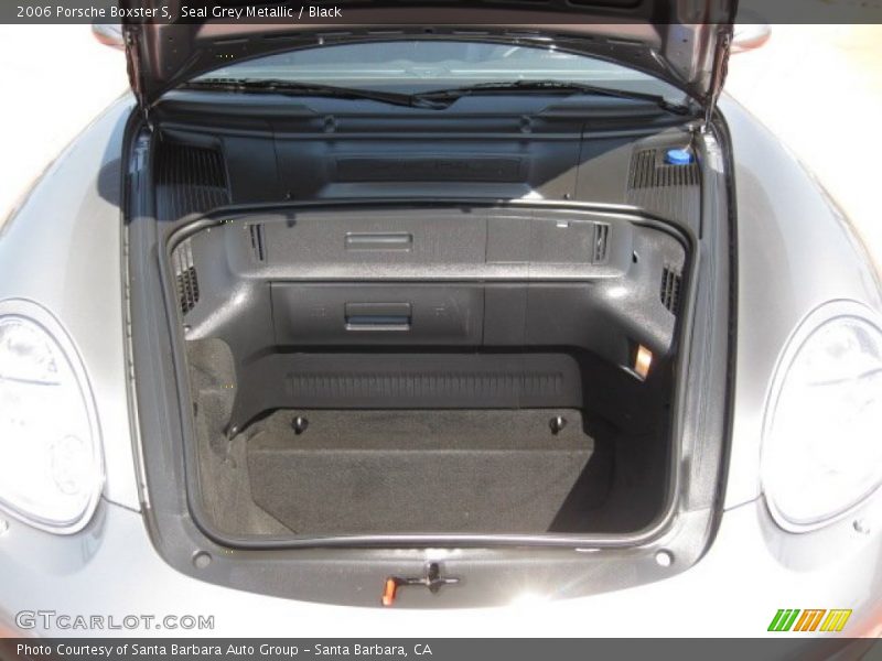 Seal Grey Metallic / Black 2006 Porsche Boxster S