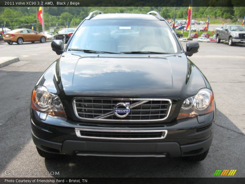 Black / Beige 2011 Volvo XC90 3.2 AWD