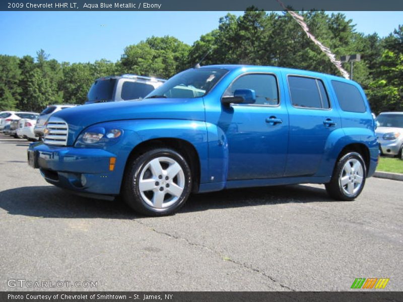 Aqua Blue Metallic / Ebony 2009 Chevrolet HHR LT