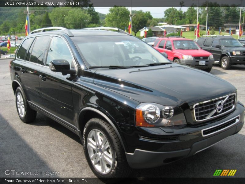 Black / Beige 2011 Volvo XC90 3.2 AWD