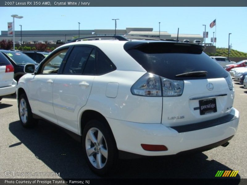 Crystal White / Ivory 2007 Lexus RX 350 AWD