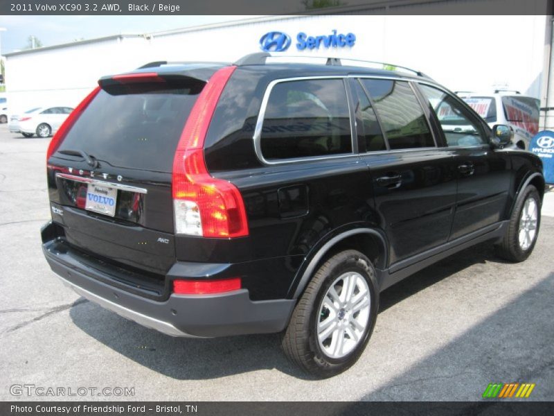 Black / Beige 2011 Volvo XC90 3.2 AWD