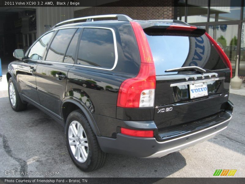 Black / Beige 2011 Volvo XC90 3.2 AWD