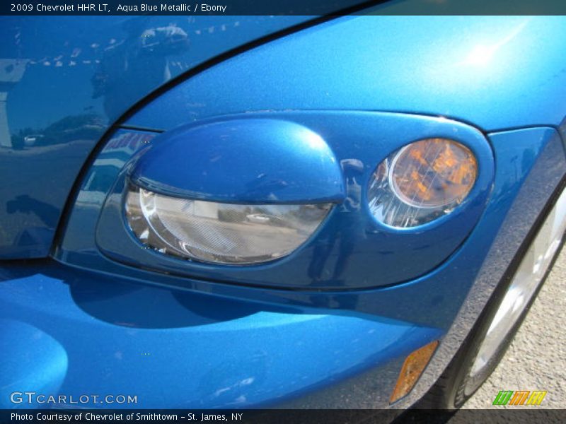 Aqua Blue Metallic / Ebony 2009 Chevrolet HHR LT