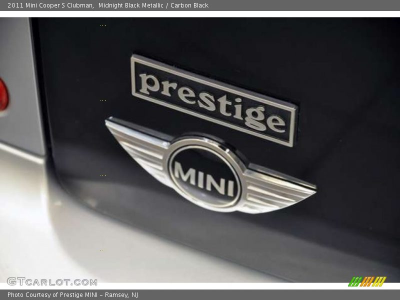 Midnight Black Metallic / Carbon Black 2011 Mini Cooper S Clubman